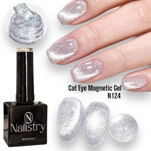 Nailistry Super Laser Cat eye Magnetic UV Gel Polish 18ml – N124