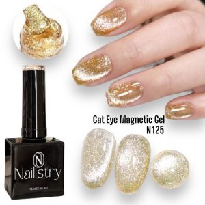 Nailistry Super Laser Cat eye Magnetic UV Gel Polish 18ml – N125