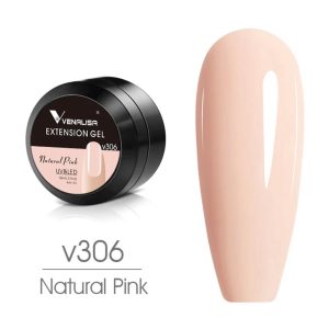 Venalisa Extension Builder Gel TPO Free Hema Free 15ml Natural pink v306