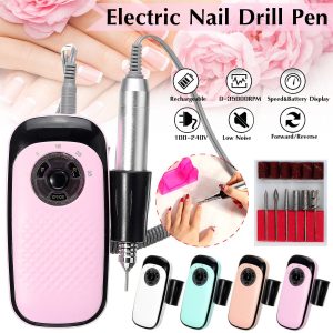 SML Nail Drill nail filer M7 Rechargable 35000rpm Portable Nail Drill