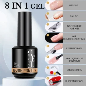 Born Pretty 8in1 Gel X Glue Multi purpose gel – 15ml