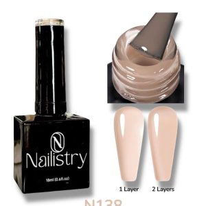 Nailistry Jelly Base Gel Color UV Gel Polish 18ml – N138
