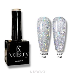 Nailistry Uv Gel polish 18ml – N093 Chunky Glitter
