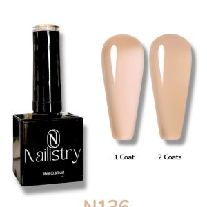 Nailistry Jelly Base Color Uv Gel polish 18ml – N136