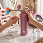 Cordless Nail Art Airbrush Kit with Compressor