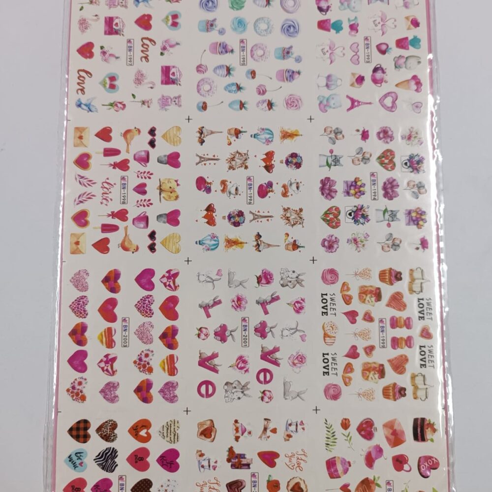 Meemz Nail Art Stickers