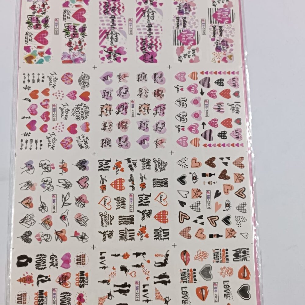 Meemz Nail Art Stickers