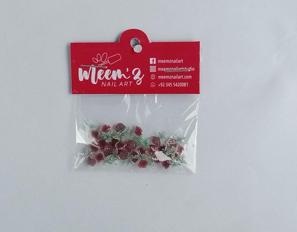 Flower Nail Accessories Nail Decor Pack - 033