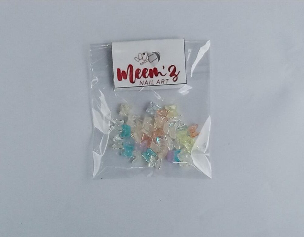 Butterfly Nail Accessories Nail Decor Pack - 013