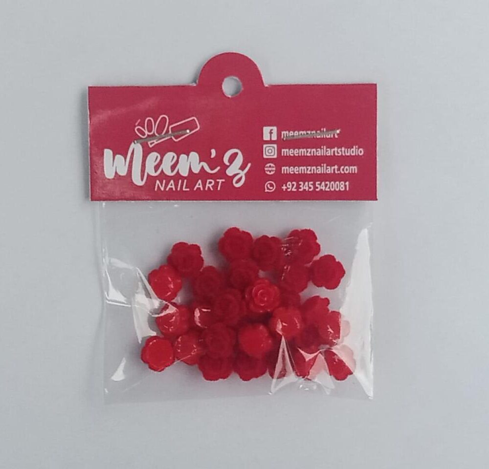 Flower Nail Accessories Nail Decor Pack - 021