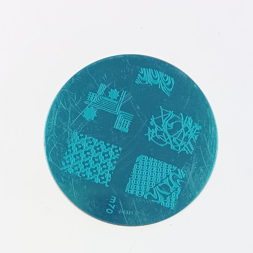 Meemz Nail Art Stamping Plate