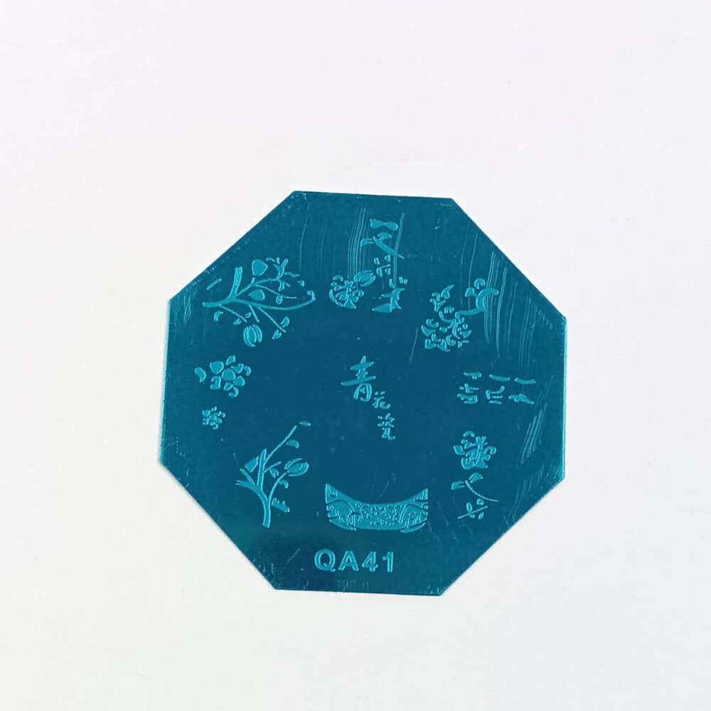 Meemz Nail Art Stamping Plate
