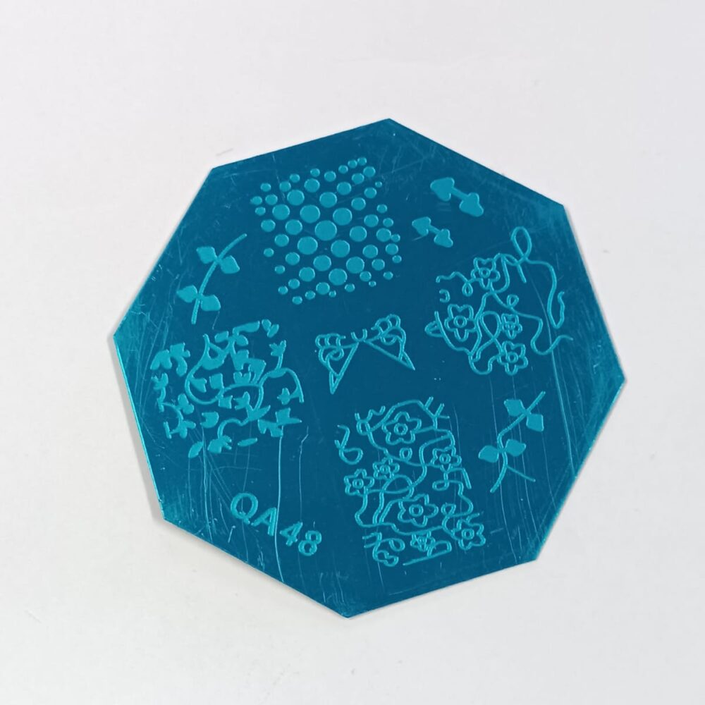 Meemz Nail Art Stamping Plate
