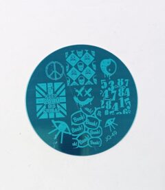 Meemz Nail Art Stamping Plate
