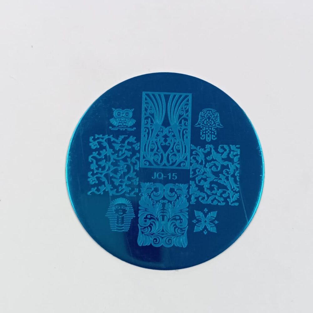 Meemz Nail Art Stamping Plate