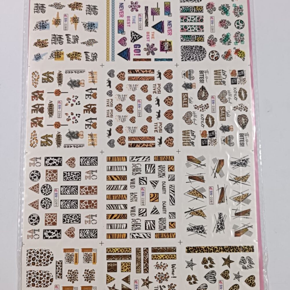 Meemz Nail Art Stickers