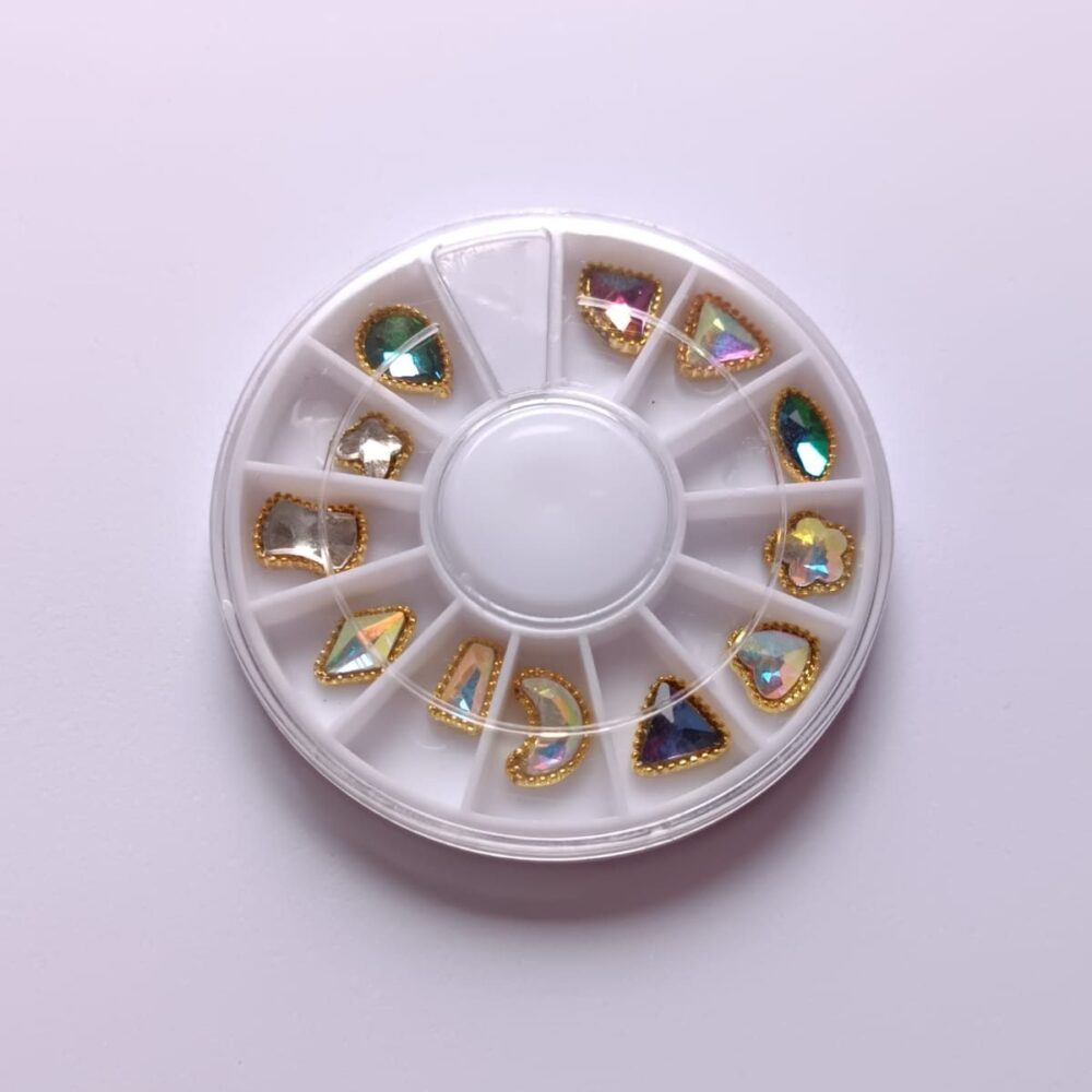 3D Nail Art Deco Wheel