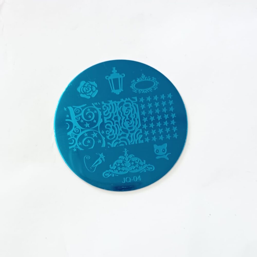 Meemz Nail Art Stamping Plate