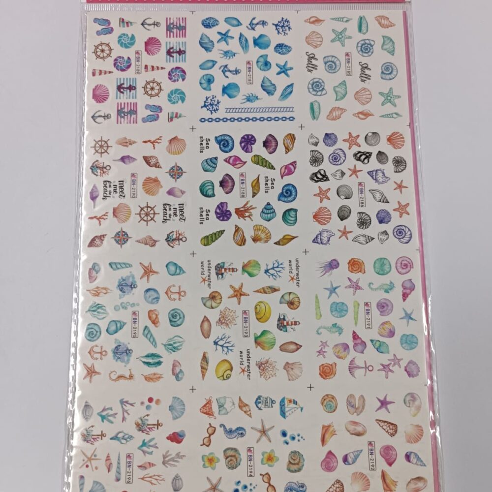Water Decals Water Transfer Stickers D13