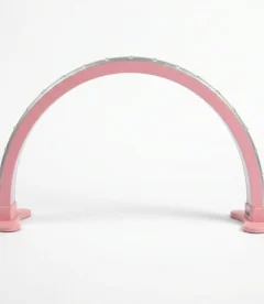 Meem'z half moon LED nail table lamp pink large for professional nail workstation in Pakistan