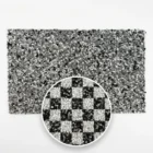 Meem'z nail tech arm rest table mat black and white design for nail workstation in Pakistan