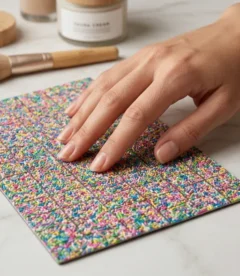 Meem’z nail tech arm rest table mat candy design playful for nail workstation in Pakistan Meem'z nail tech arm rest table mat candy design playful for nail workstation in Pakistan