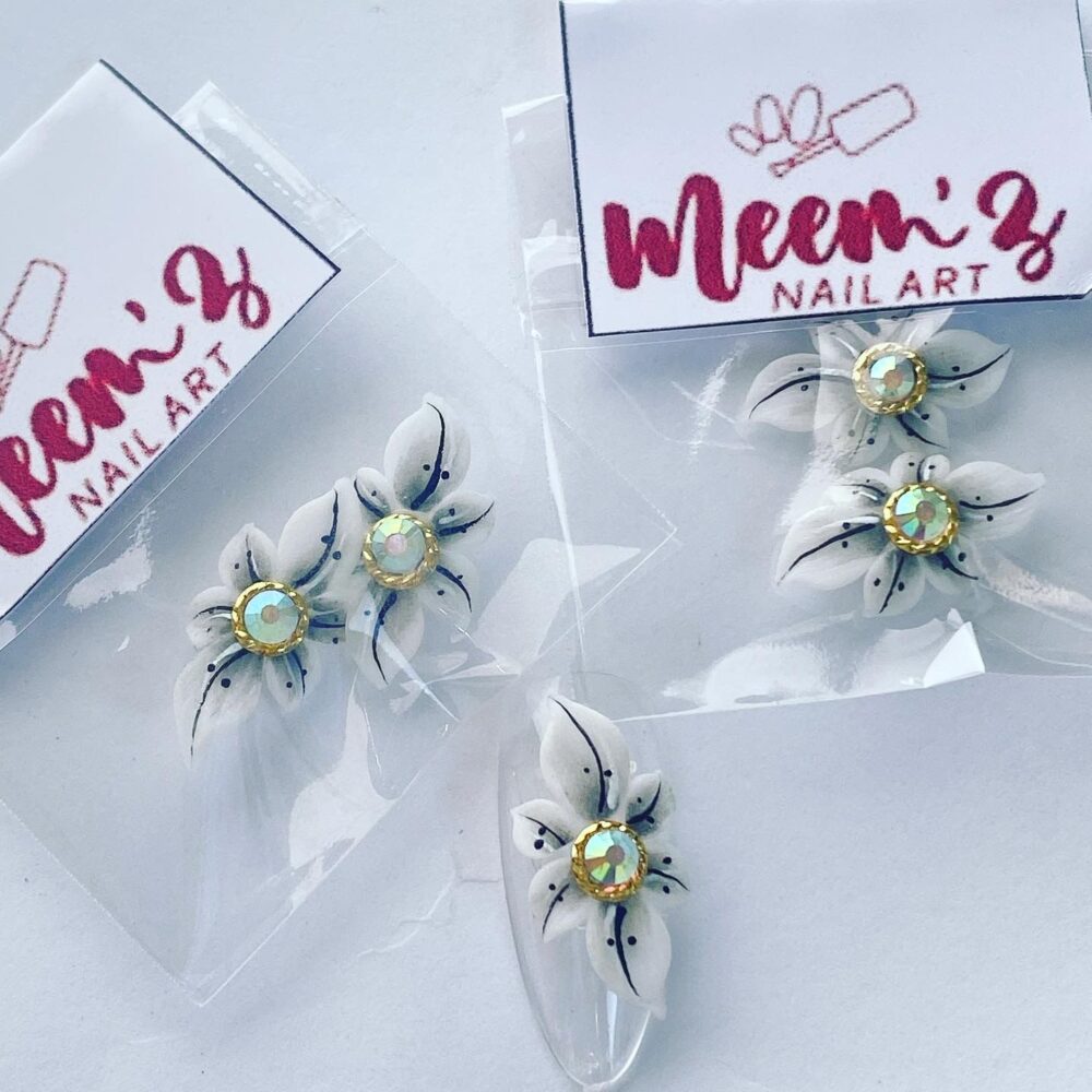 Meemz Handmade Nail Art Flowers