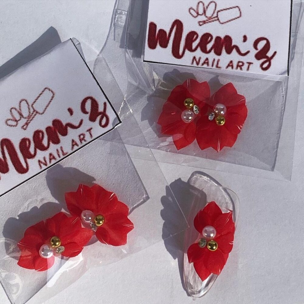 Meemz Handmade Nail Art Flowers