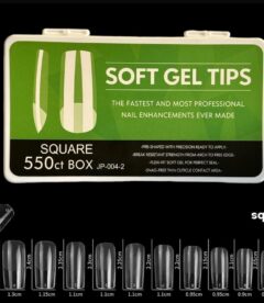 Meem'z Soft Gel Nail Tips - Square 550pcs