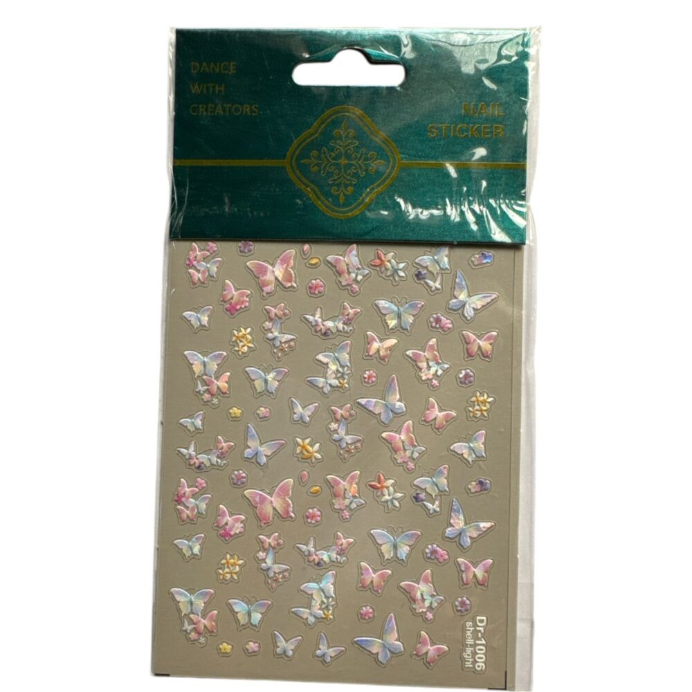 Butterfly Nail Stickers 1006