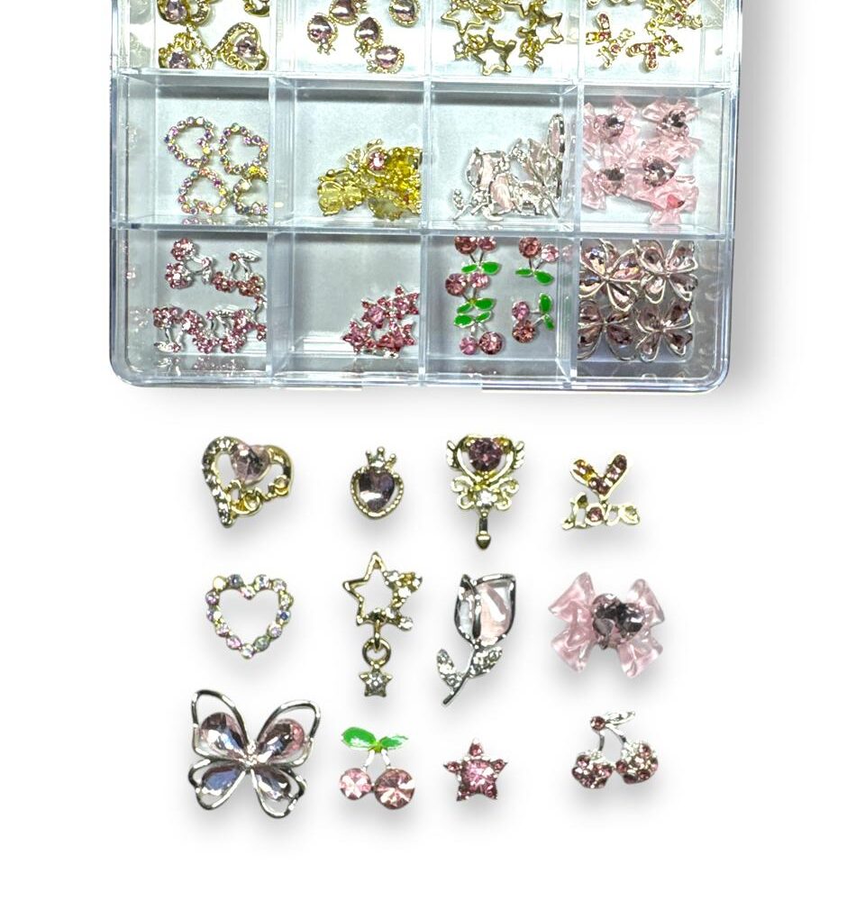 3D Nail Art Accessories and charms