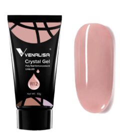 Venalisa Crystal Gel Polygel 30g - Shade R12