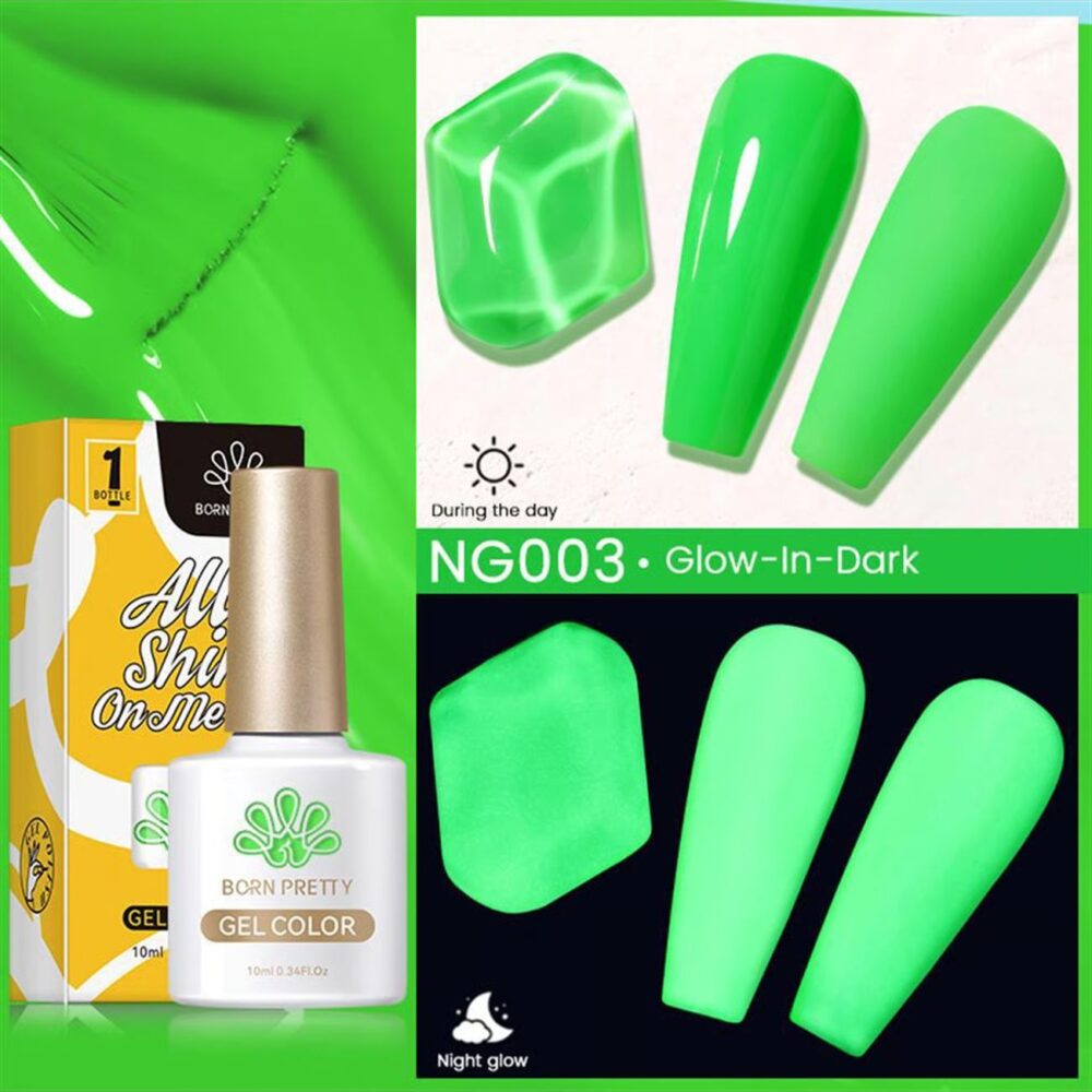 Born Pretty Glow in the Dark Gel Polish - NG003