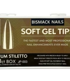 Meem'z Soft Gel Nail Tips - Medium Stiletto 550pcs (Version B)