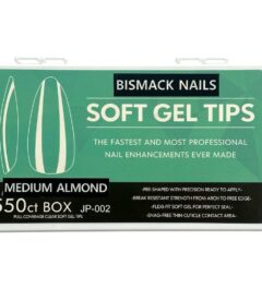 Meem'z Soft Gel Nail Tips - Medium Almond 550pcs (Version B)