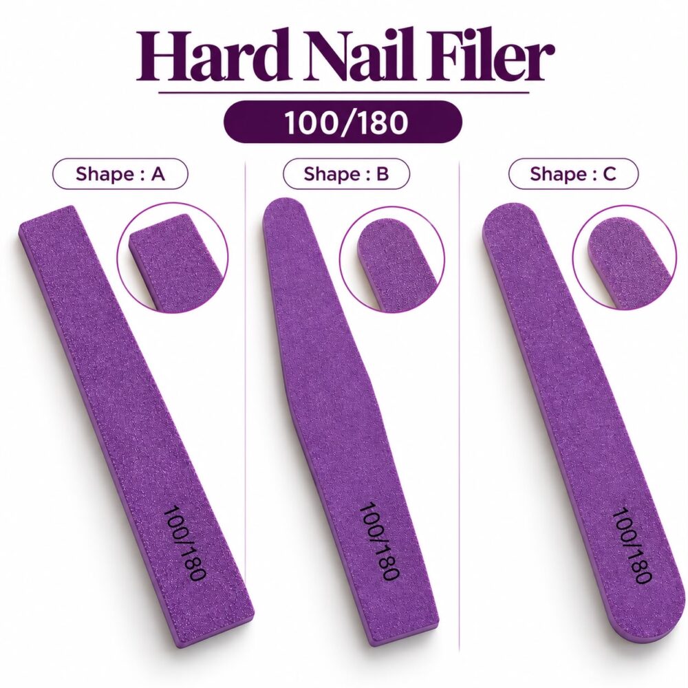 Hard Nail Filer 100/180 Grit