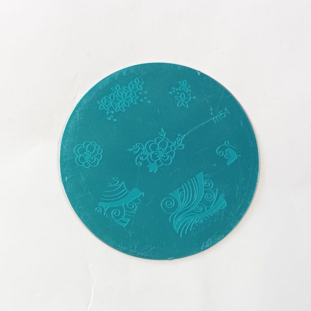 Meemz Nail Art Stamping Plate