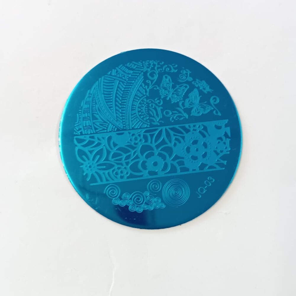Meemz Nail Art Stamping Plate