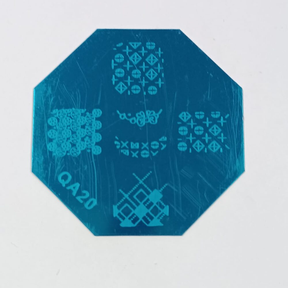 Meemz Nail Art Stamping Plate