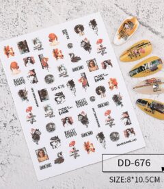 Meemz Nail Art Stickers