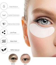 Meemz Lash Extension Beauty Makeup Hydrogel Gel Eye Patches 50pcs