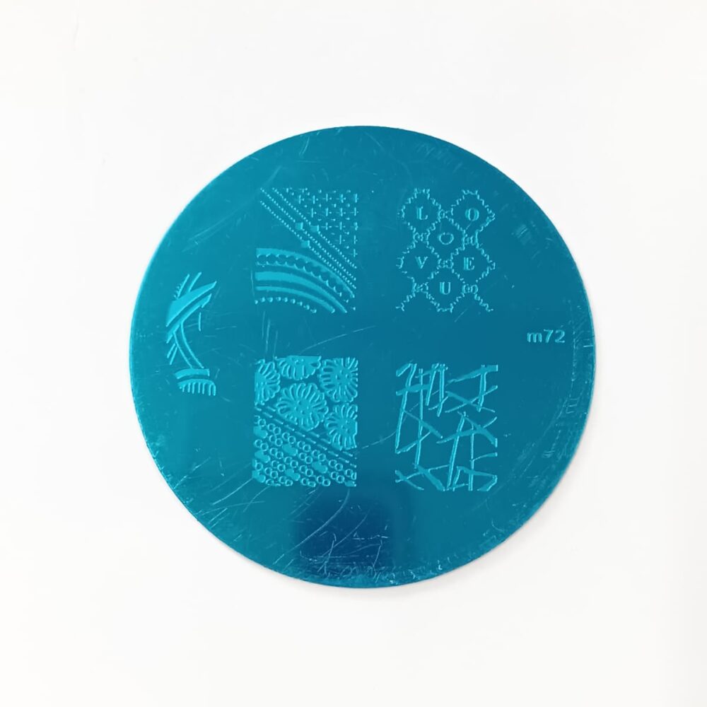 Meemz Nail Art Stamping Plate