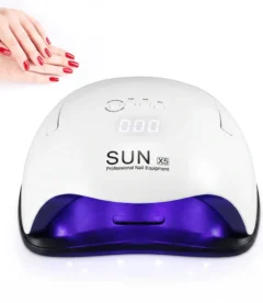 SUN X5 54W UV LED nail curing lamp compact for salon and home use in Pakistan