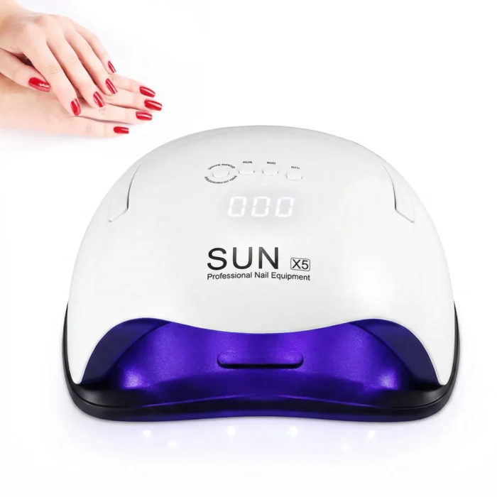 SUN X5 54W UV LED nail curing lamp compact for salon and home use in Pakistan SUN X5 54W UV LED nail curing lamp compact for salon and home use in Pakistan