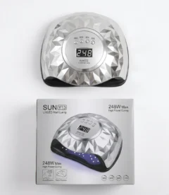 SUN Y13 248W UV LED nail curing lamp with 60 LED beads for professional salon use in Pakistan