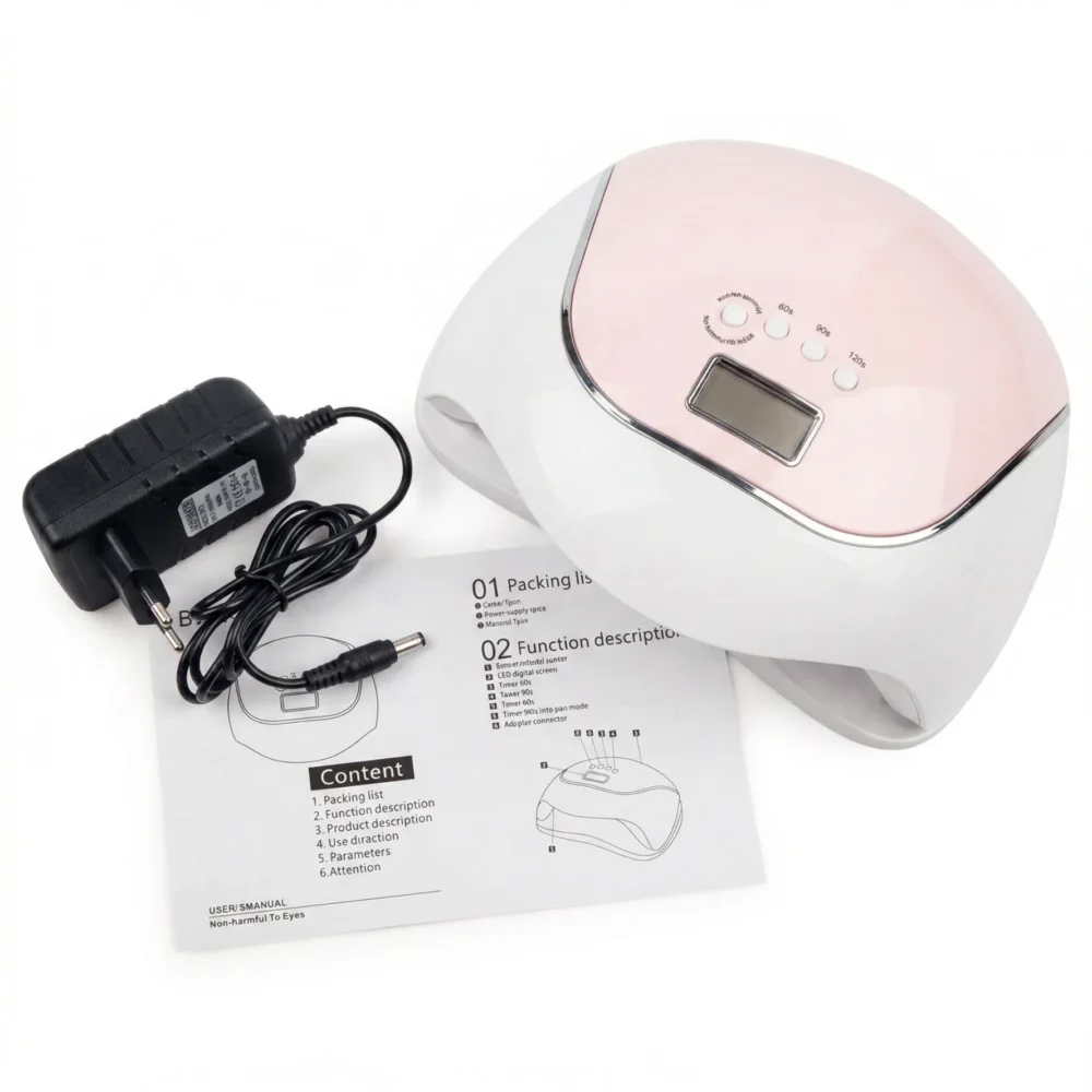 Blueque V5 120W UV LED nail curing lamp for professional salon use in Pakistan