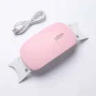 Sun portable mini 6W UV LED rechargeable nail lamp 6 lights for home nail use in Pakistan
