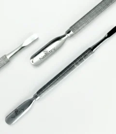 Nailistry stainless steel cuticle pusher and scraper for nail prep in Pakistan