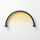 Meem'z 25W half moon LED nail art table lamp for salon and home nail workstation in Pakistan