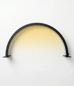 Meem'z 25W half moon LED nail art table lamp for salon and home nail workstation in Pakistan